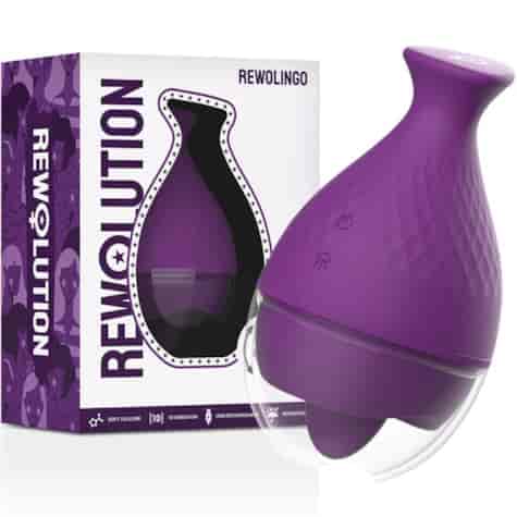 REWOLUTION - REWOLINGO VIBRATOR WITH TONGUE
