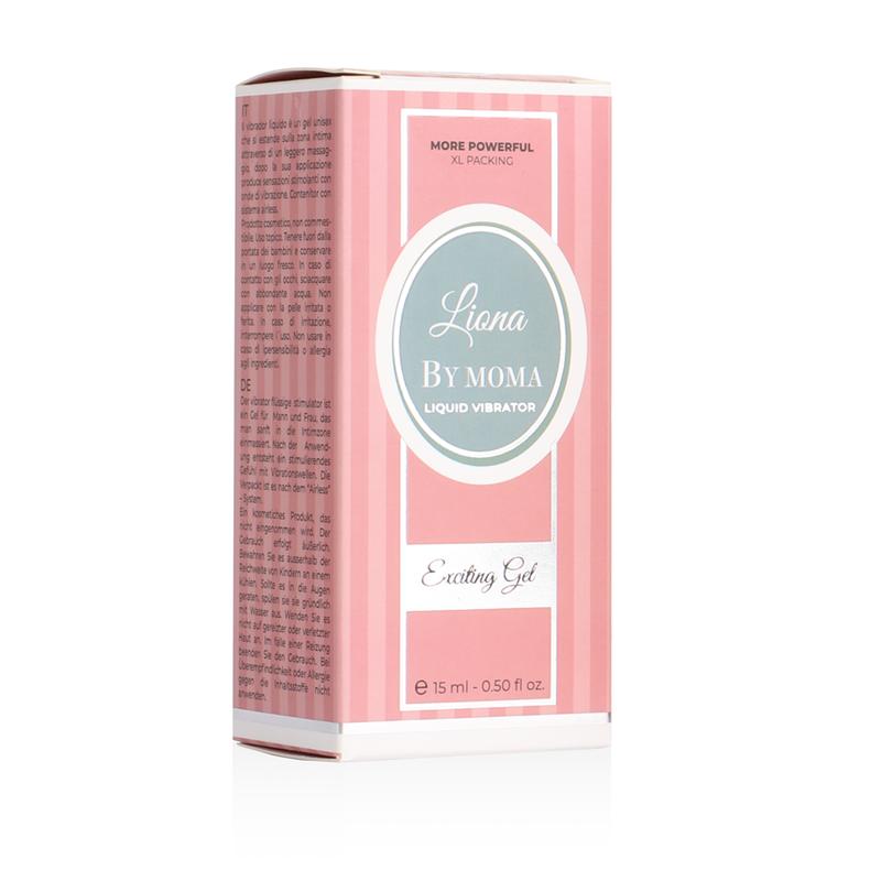 LIONA BY MOMA - LIQUID VIBRATOR EXCITING GEL15 ML — zdjęcie 5