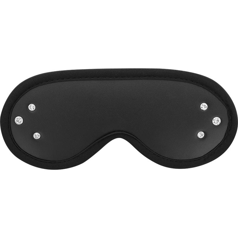 COQUETTE CHIC DESIRE - FANTASY VEGAN LEATHER BLIND MASK WITH NEOPRENE LINING — zdjęcie 5