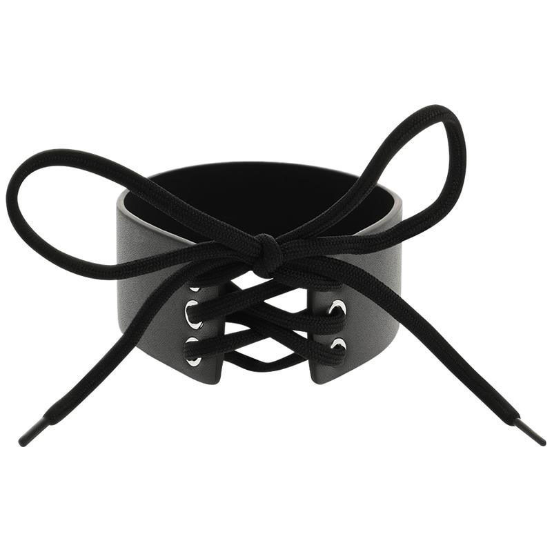 COQUETTE CHIC DESIRE - VEGAN LEATHER CHOKER — zdjęcie 5