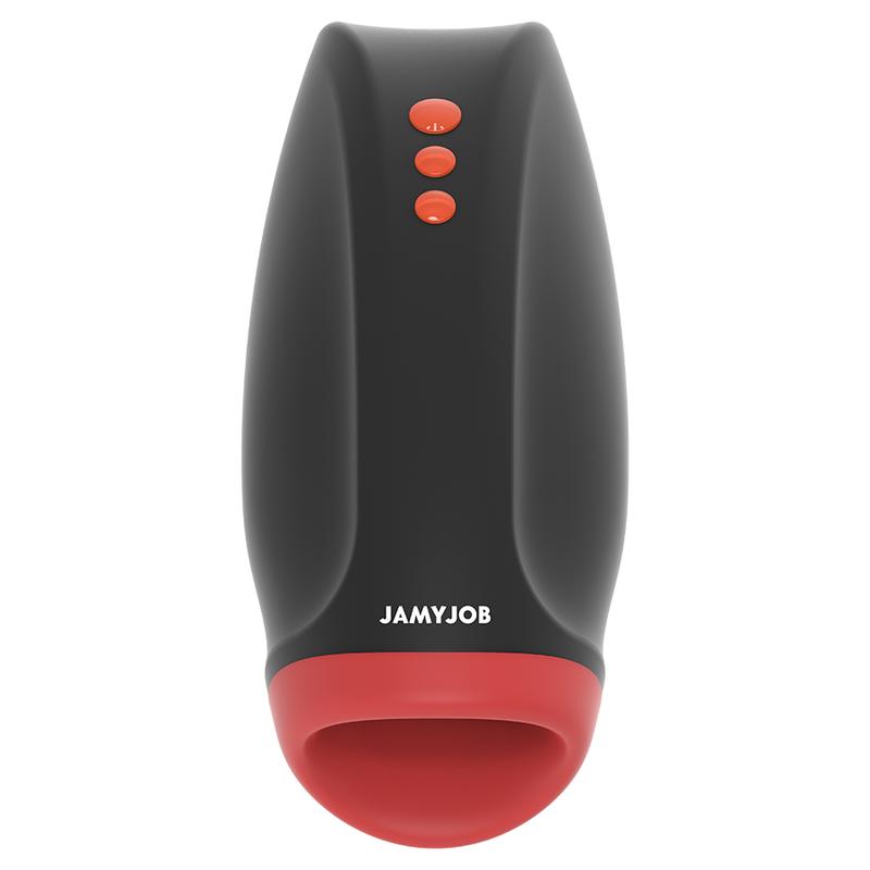 JAMYJOB - NOVAX MASTURBATOR WITH VIBRATION AND COMPRESSION — zdjęcie 5