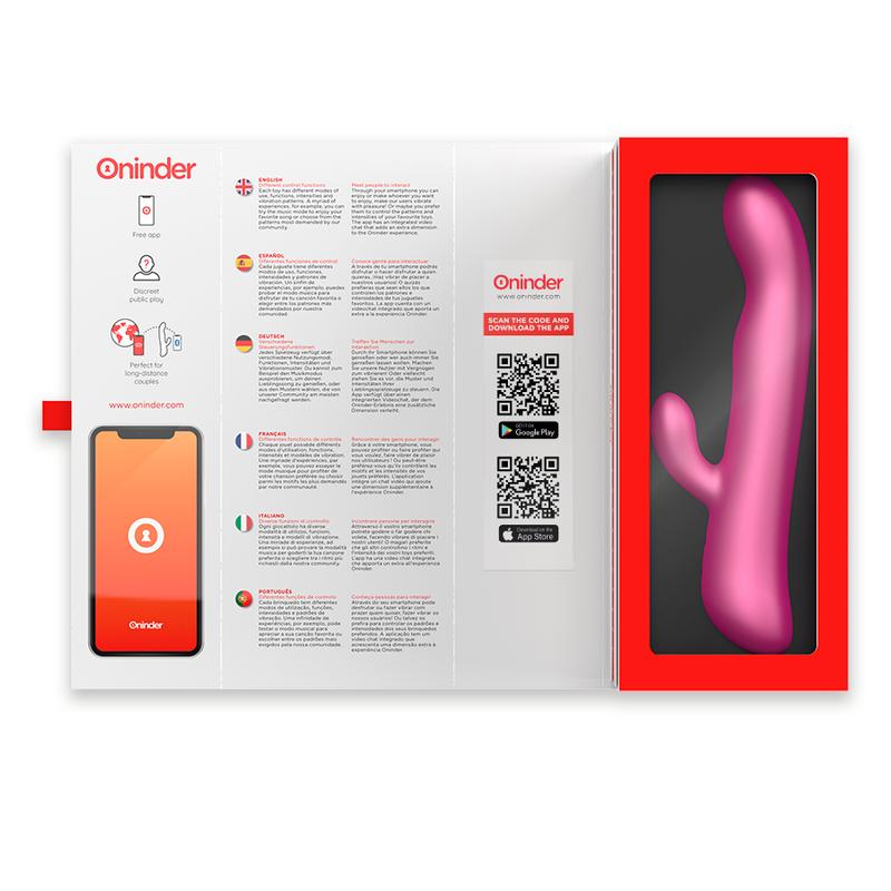 ONINDER - OSLO VIBRATION & ROTATION PINK - FREE APP — zdjęcie 5