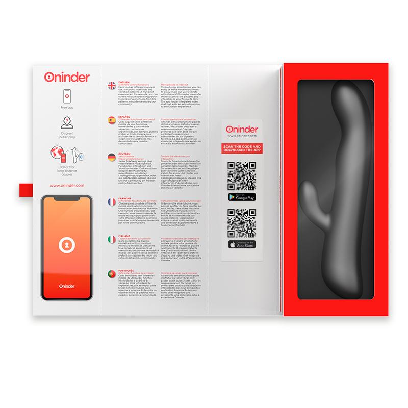 ONINDER - OSLO VIBRATION & ROTATION BLACK - FREE APP — zdjęcie 5