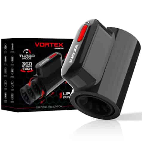 JAMYJOB - VORTEX THRUSTING AND 360 ROTATE TECH TURBO MODE MASTURBATOR