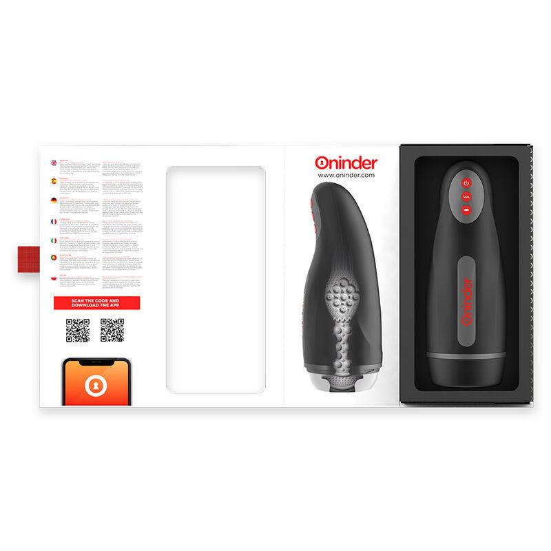 ONINDER - SEOUL RECHARGEABLE MALE MASTURBATOR 10 SPEED - FREE APP — zdjęcie 5