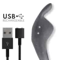 ONINDER - PAMPA RECHARGEABLE ADJUSTABLE VIBRATOR RING WITH CLITORIS STIMULATOR 10 SPEED - FREE APP