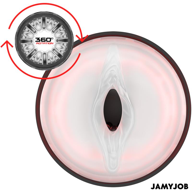 JAMYJOB - CYCLONE AUTOMATIC VAGINA MASTURBATOR 10 ROTATION AND THRUST MODES — zdjęcie 5