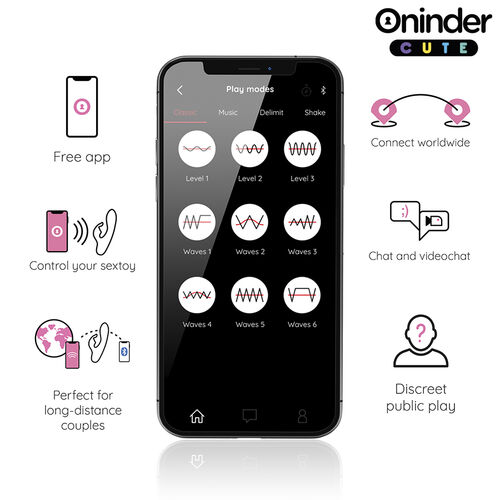Oninder Cute - Love Bunny Vibrator G-spot Clitoris - Free Worldwide App — zdjęcie 5