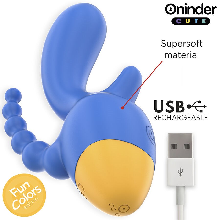 Oninder Cute - Love 3 Some Triple Vibrator — zdjęcie 5