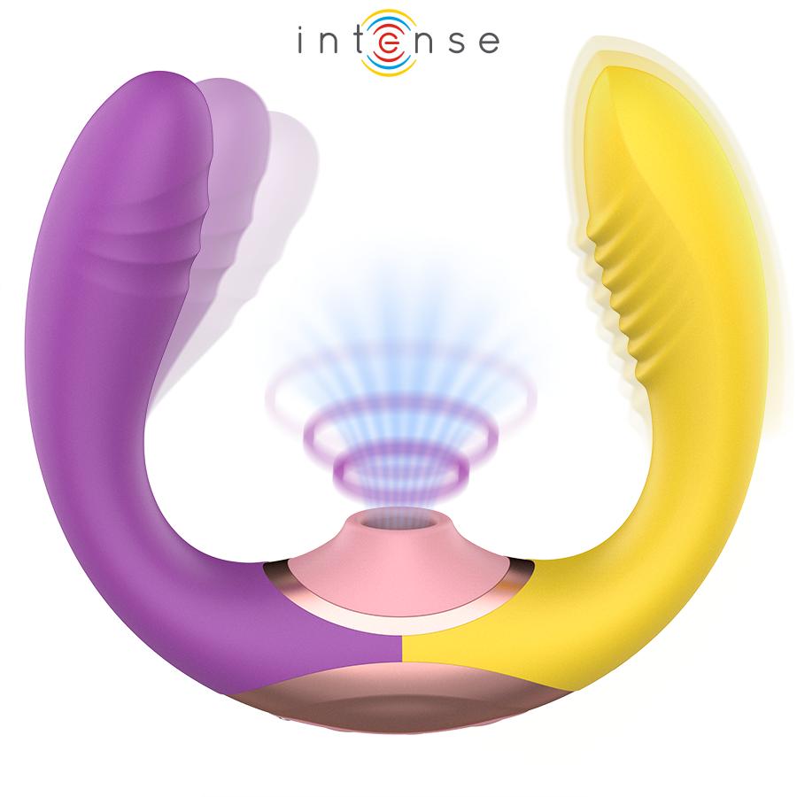 INTENSE - WILLOW 3-IN-1 SUCTION AND VIBRATION STIMULATOR — zdjęcie 5