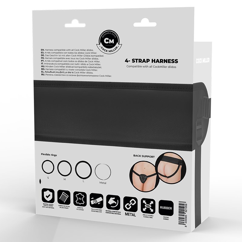 COCK MILLER - ADJUSTABLE HARNESS & RINGS — zdjęcie 5