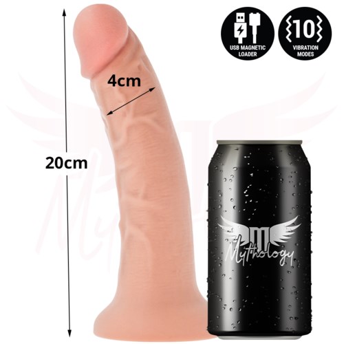 Mythology Fantasy Dildo - Mythology - Asher Original Dildo M - Vibrator + Remote Control With Watchme Wireless Technology — zdjęcie 10