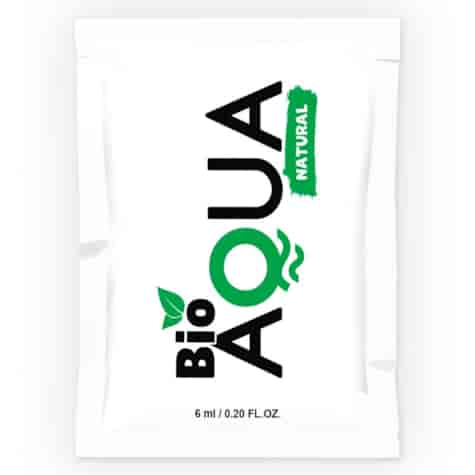 BIOAQUA - WATERBASED LUBRICANT NATURAL INGREDIENTS 6 ML