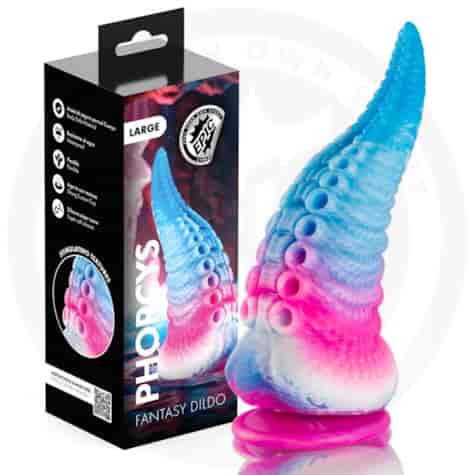 Epic - Phorcys Blue Tentacle Dildo Large Size