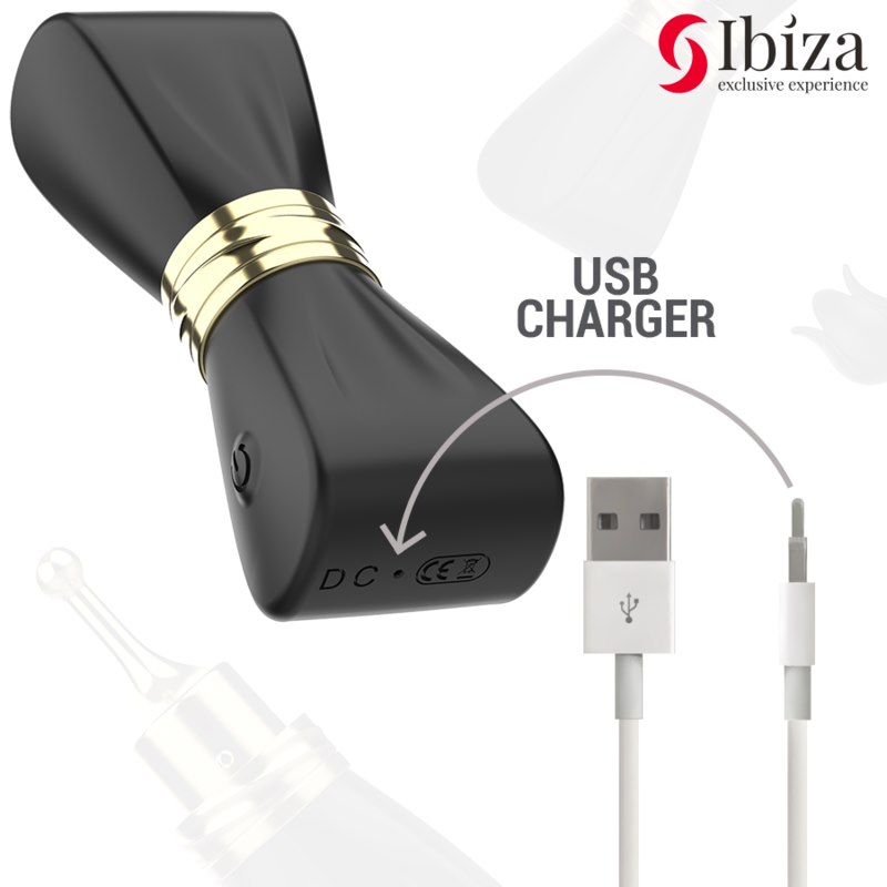 IBIZA - CLIT STIMULATOR 3 HEADS BOW — zdjęcie 5