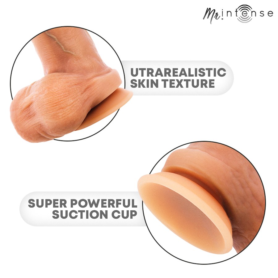 MR INTENSE - BRUCE L DILDO SILICONE 23 CM -Ø- 5.2 CM — zdjęcie 5