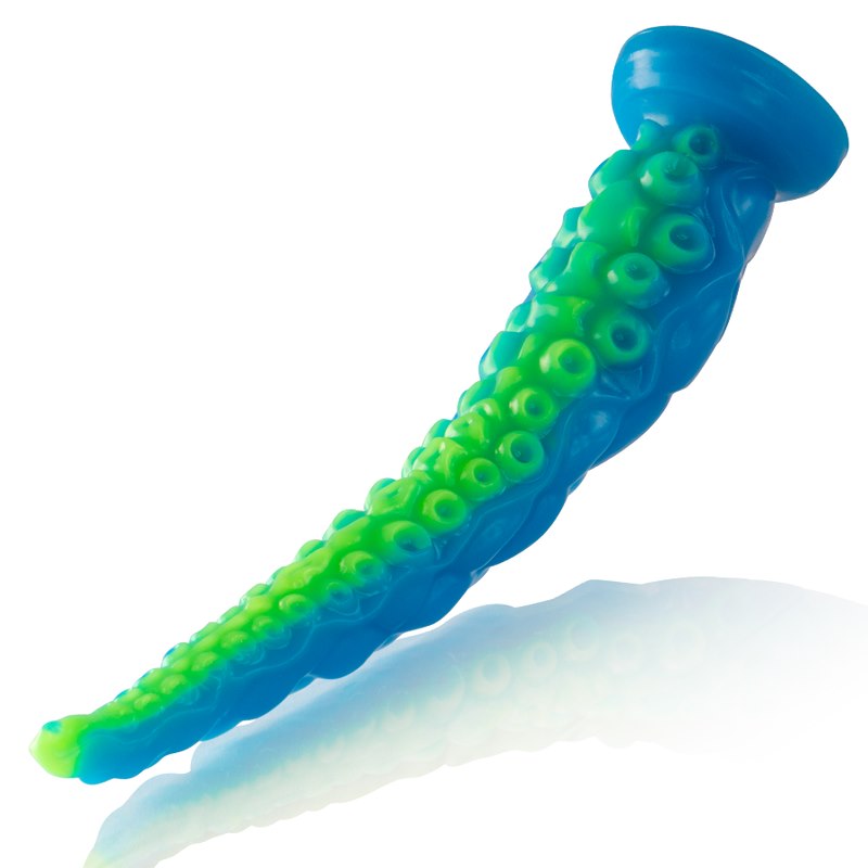Epic - Scylla Fluorescent Thin Tentacle Dildo Large Size — zdjęcie 6