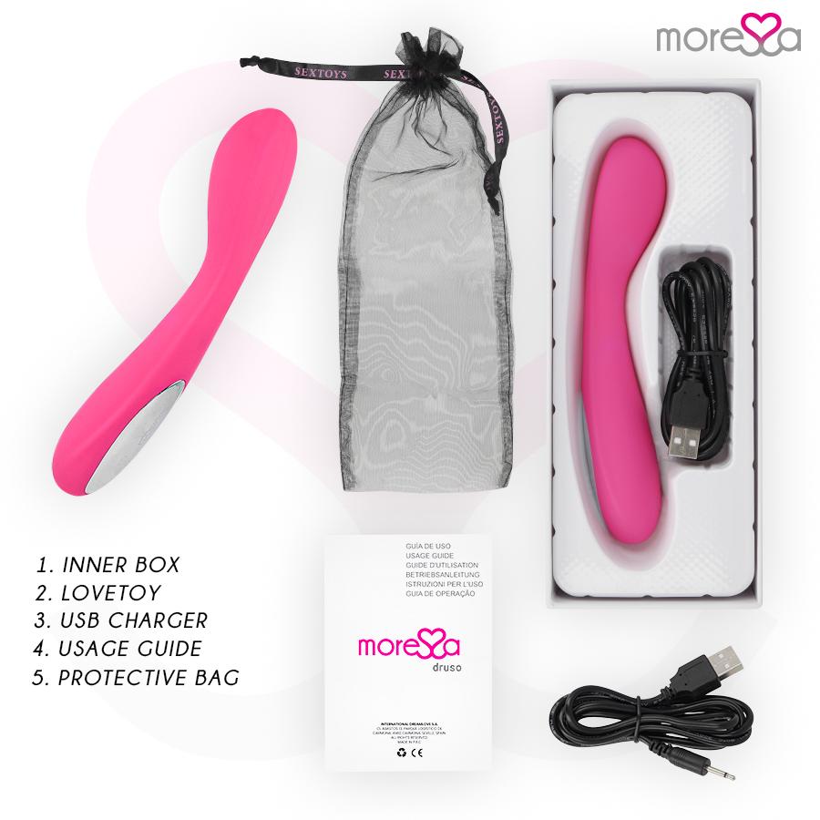 MORESSA - DRUSO PREMIUM SILICONE RECHARGEABLE — zdjęcie 6