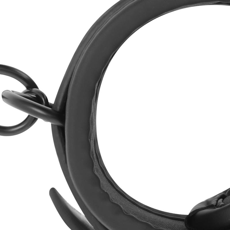 FETISH SUBMISSIVE - SET OF HAND AND ANKLE HANDCUFFS WITH NOPRENE LINING — zdjęcie 6