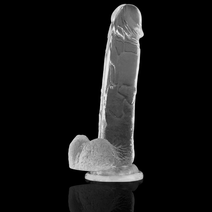 X RAY - CLEAR COCK WITH BALLS 22 CM -O- 4.6 CM — zdjęcie 6