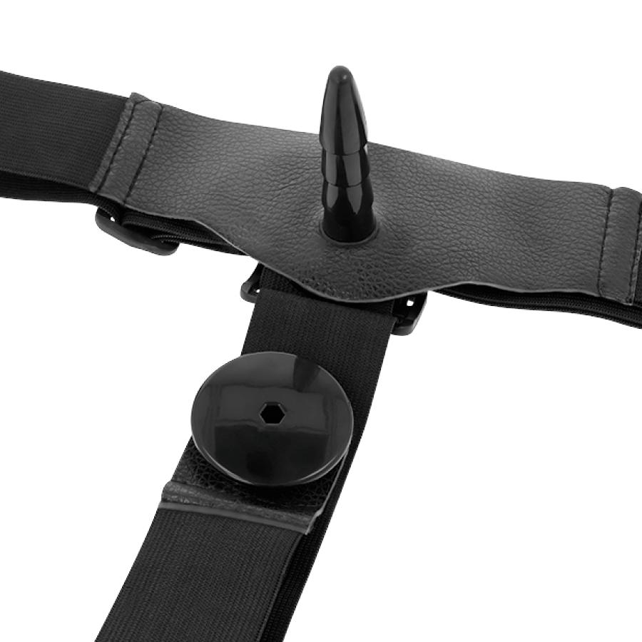 HARNESS ATTRACTION - HARRIS DOUBLE PENETRACI N WITH VIBRATION 18 CM -O- 3.5 CM — zdjęcie 6