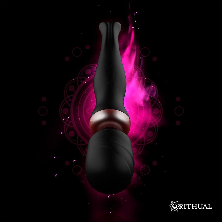 RITHUAL - POWERFUL RECHARGEABLE AKASHA WAND 2.0 BLACK — zdjęcie 6