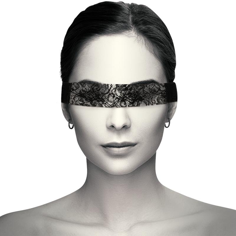 COQUETTE CHIC DESIRE - LACE MASK BLACK — zdjęcie 6