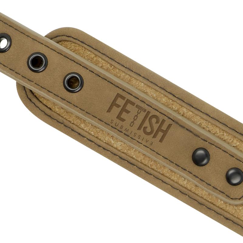 FETISH SUBMISSIVE ORIGEN - NEOPRENE LINED NECKLACE WITH CHAIN — zdjęcie 6
