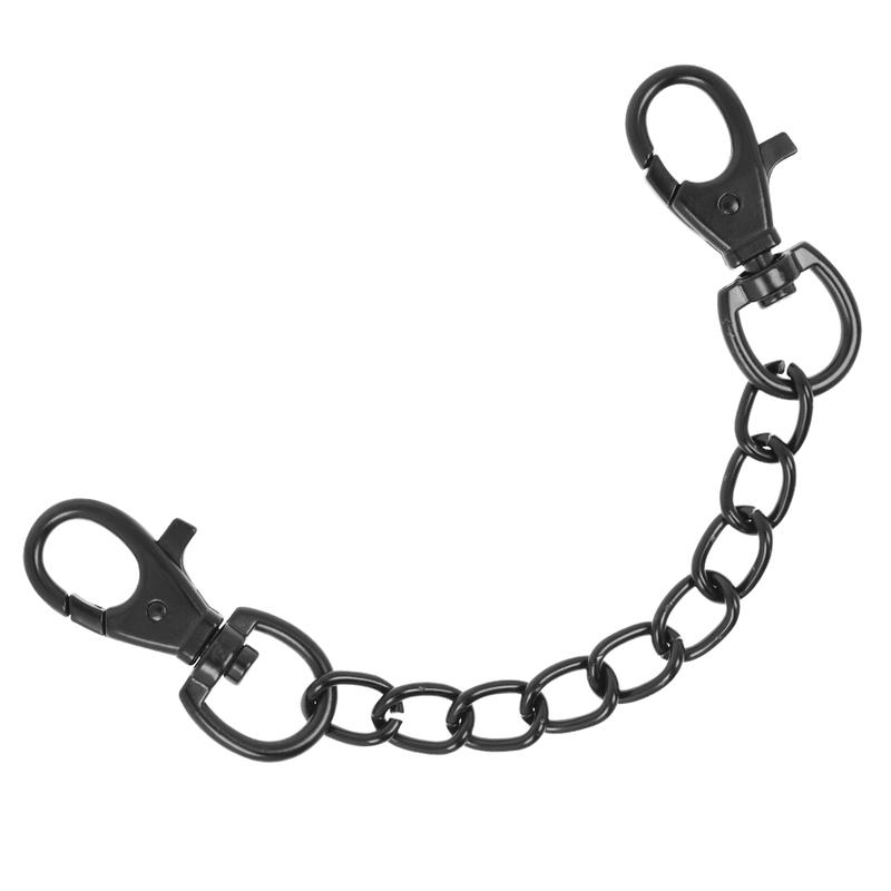 FETISH SUBMISSIVE ORIGEN - VEGAN LEATHER HANDCUFFS WITH NEOPRENE LINING — zdjęcie 6