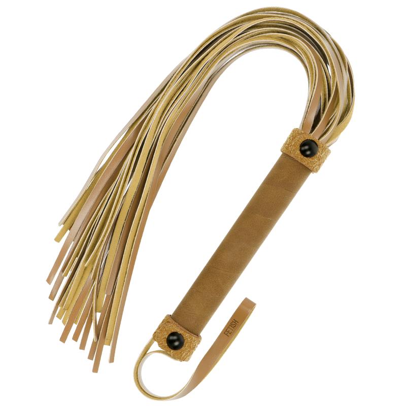 FETISH SUBMISSIVE ORIGEN - VEGAN LEATHER WHIP — zdjęcie 6