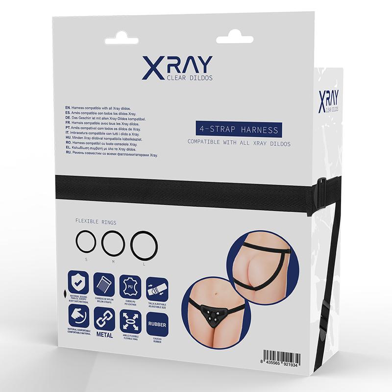 X RAY - HARNESS WITH SILICONE RINGS — zdjęcie 6