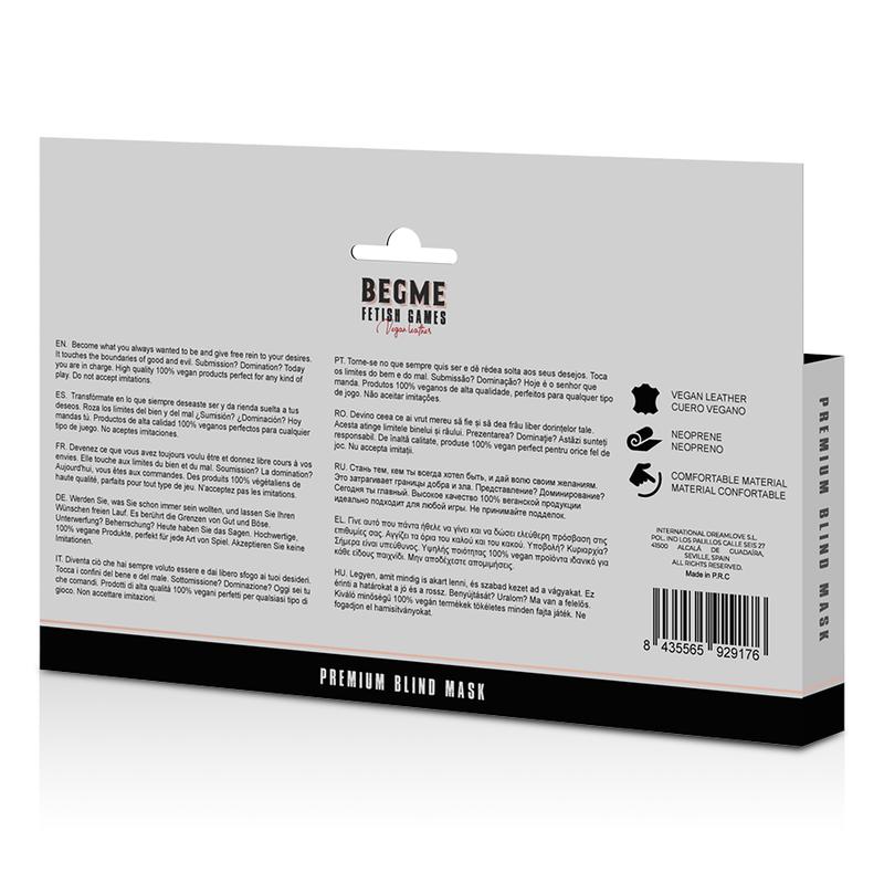 BEGME -  BLACK EDITION PREMIUM BLIND MASK  WITH NEOPRENE LINING — zdjęcie 6