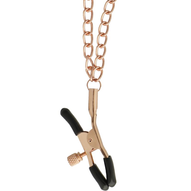 BEGME - BLACK EDITION COLLAR WITH NIPPLE CLAMPS WITH NEOPRENE LINING — zdjęcie 6