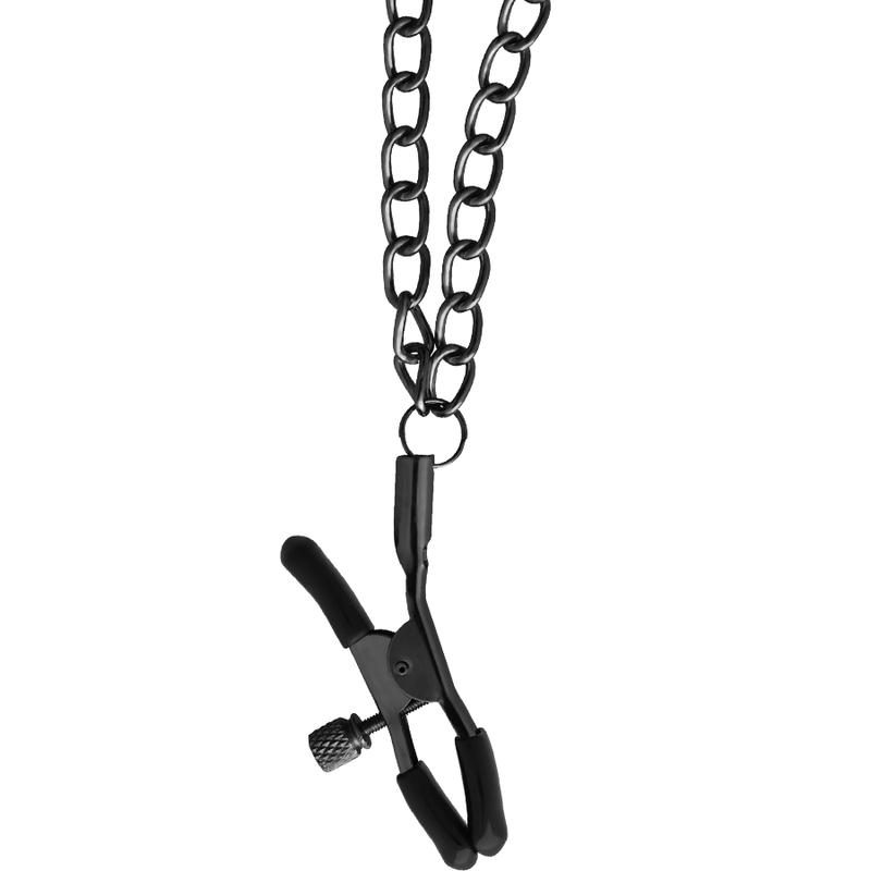 BEGME - RED EDITION COLLAR WITH NIPPLE CLAMPS WITH NEOPRENE LINING — zdjęcie 6
