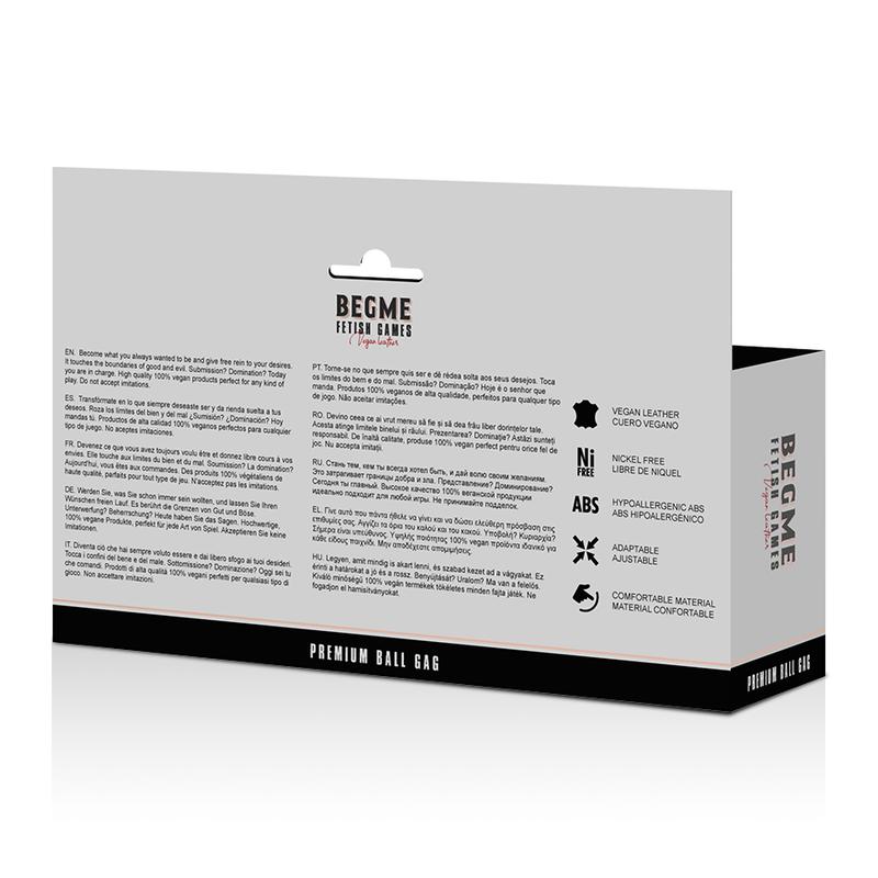 BEGME - RED EDITION VEGAN LEATHER JAW — zdjęcie 6