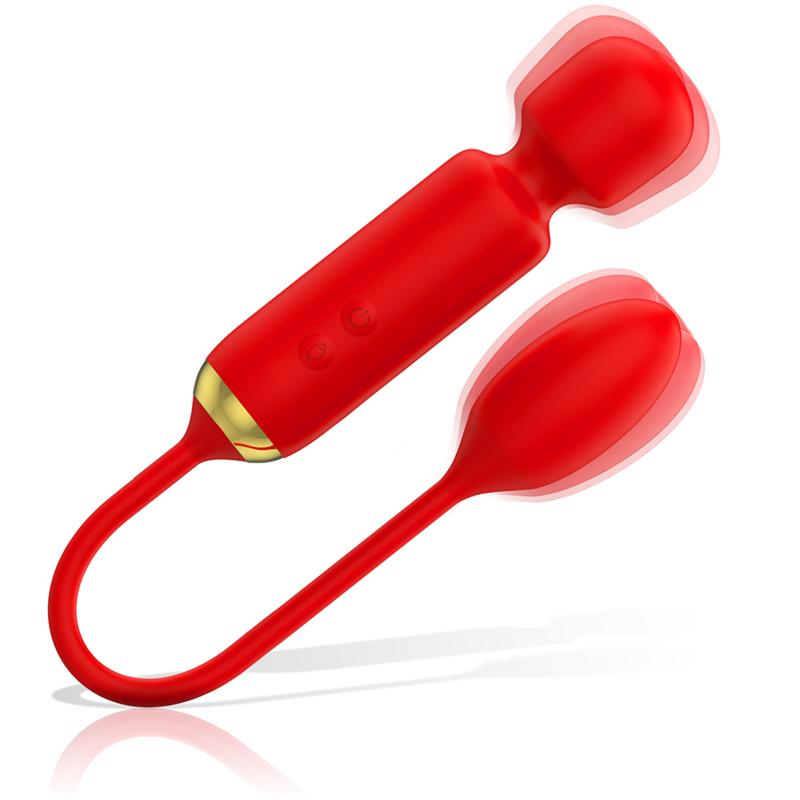 MIA - TOSCANA DOUBLE PLEASURE WAND + VIBRATING EGG — zdjęcie 6