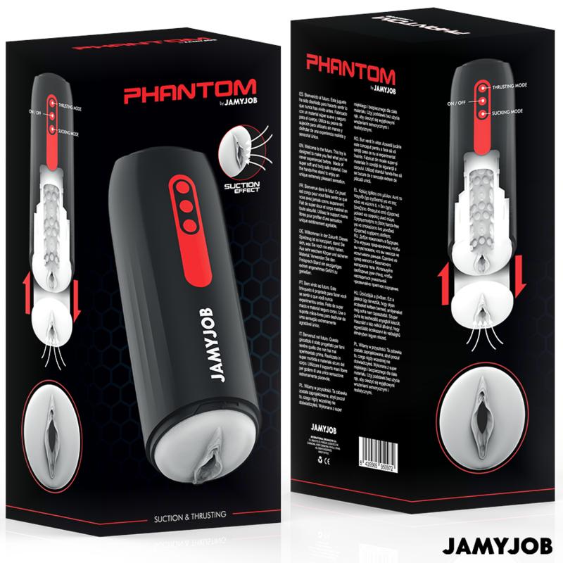 JAMYJOB - PHANTOM AUTOMATIC VAGINA MASTURBATOR 5 SUCTION AND THRUST MODES — zdjęcie 6