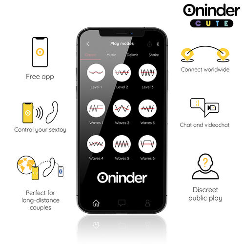 Oninder Cute - Love Buddy Master G-spot Vibrator - Free Worldwide App — zdjęcie 6
