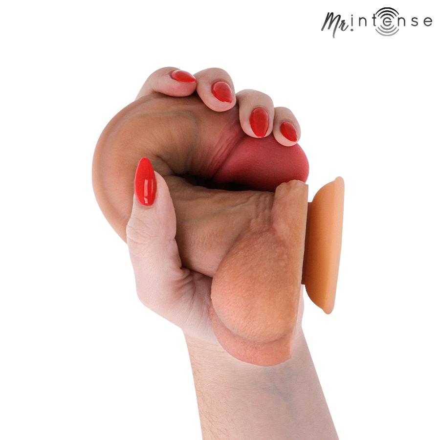 MR INTENSE - GARY M ULTRA-REALISTIC SILICONE COCK WITH TESTICLES 20 CM -Ø- 4.2 CM — zdjęcie 6