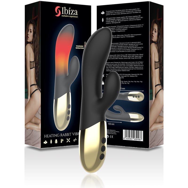 IBIZA - HEATING RABBIT VIBRATOR — zdjęcie 6