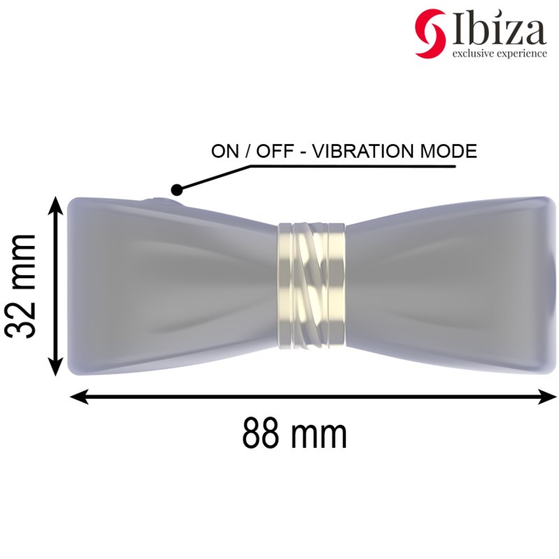 IBIZA - CLIT STIMULATOR 3 HEADS BOW — zdjęcie 6