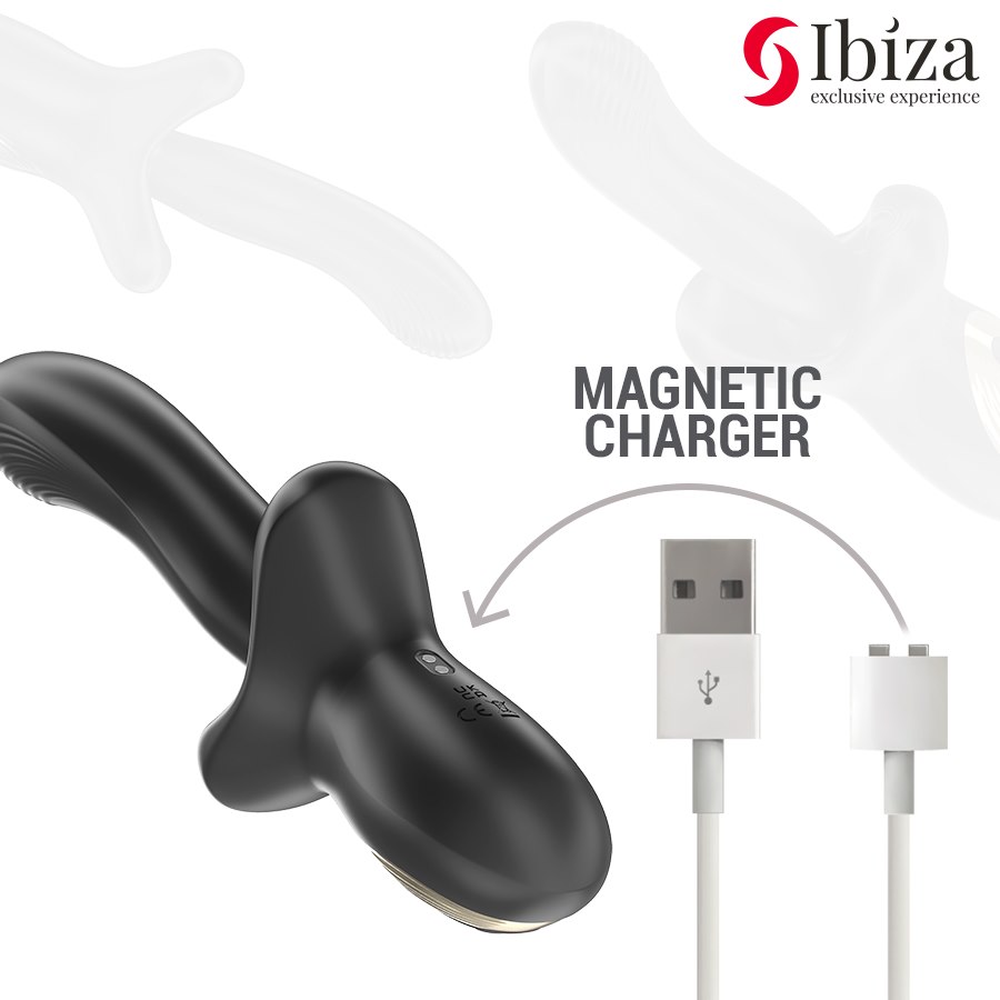 IBIZA - POWERFUL VIBRATOR WITH THRUSTING AND BITING EFFECT — zdjęcie 6