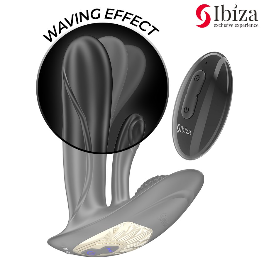 IBIZA - WEARABLE VIBRATOR WITH G-SPOT AND CLITORIS STIMULATION WITH REMOTE CONTROL — zdjęcie 6