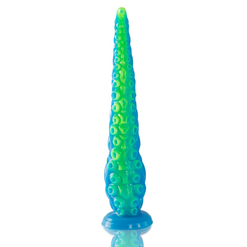 Epic - Scylla Fluorescent Thin Tentacle Dildo Large Size — zdjęcie 7