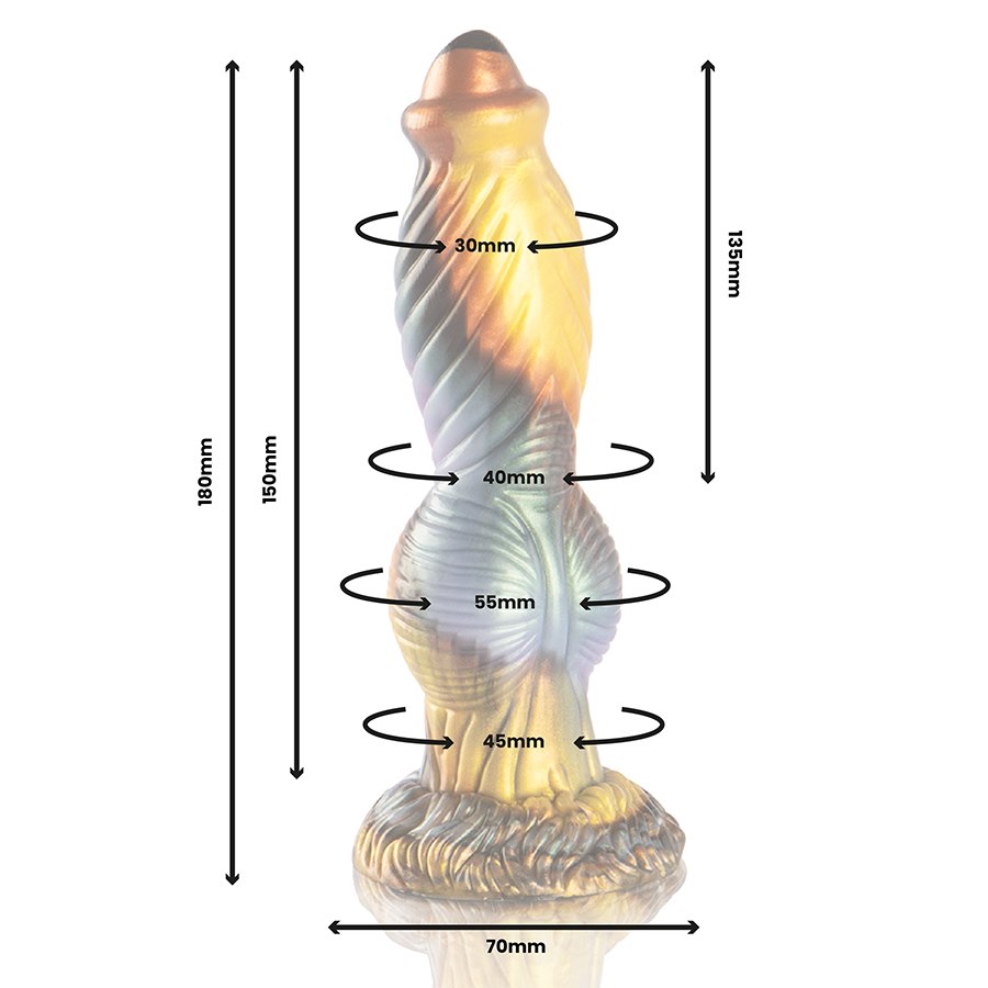 Epic - Phoenix Dildo The Resurgence Of Pleasure Rechargeable Remote Control — zdjęcie 6