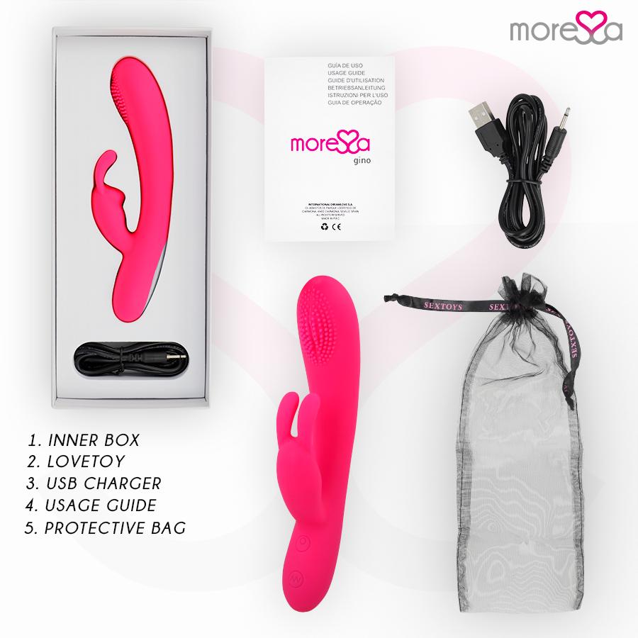 MORESSA - GINO PREMIUM SILICONE RECHARGEABLE — zdjęcie 7