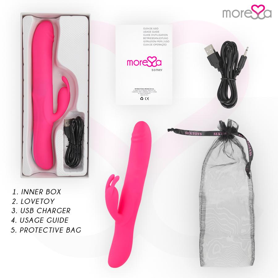 MORESSA - SOMER PREMIUM VIBRATOR WITH MULTIPLE ROTATION — zdjęcie 7