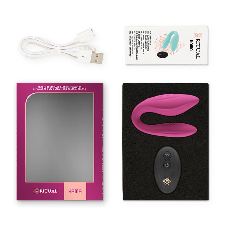 RITHUAL - KAMA REMOTE CONTROL FOR COUPLES ORCHID — zdjęcie 7