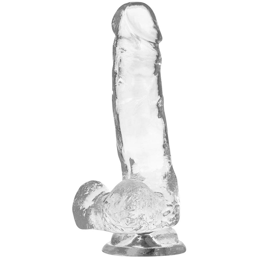 X RAY - CLEAR COCK WITH BALLS 18.5 CM -O- 3.8 CM — zdjęcie 7