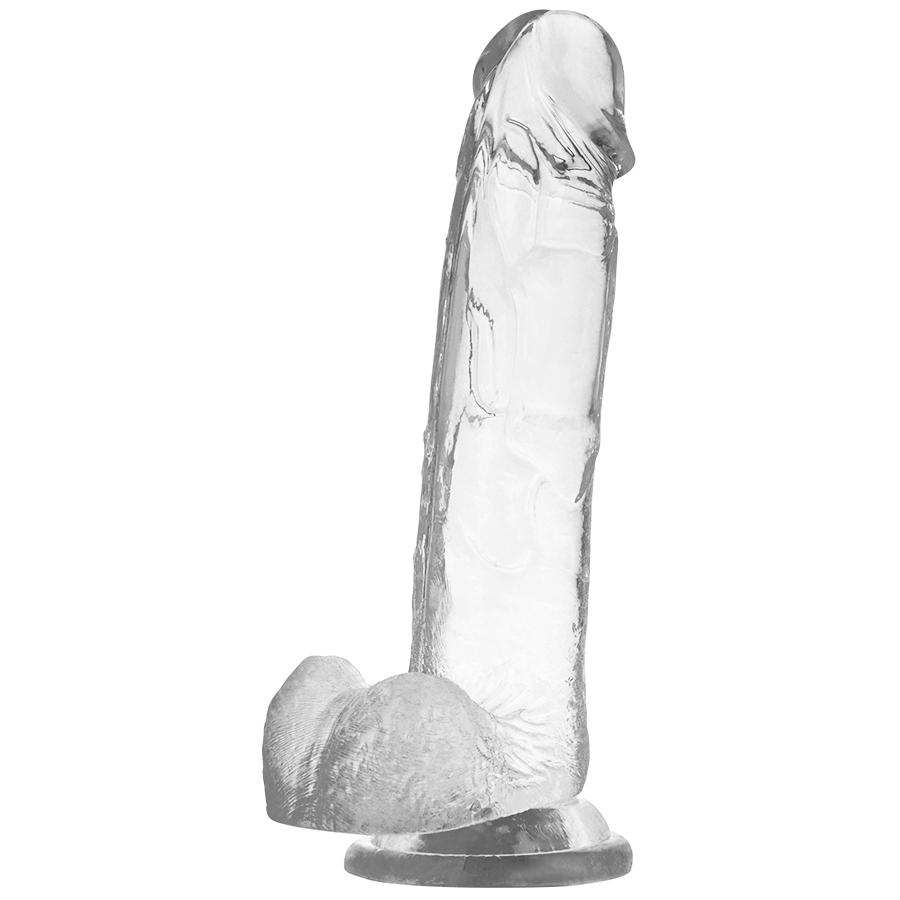 X RAY - CLEAR COCK WITH BALLS 22 CM -O- 4.6 CM — zdjęcie 7